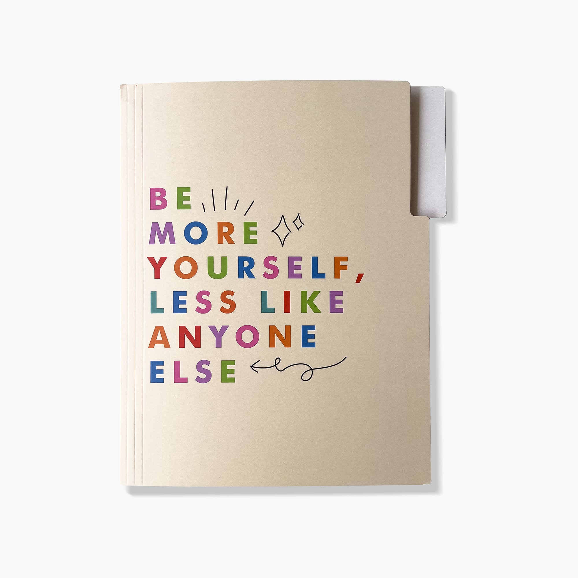 be more yourself FOLDER