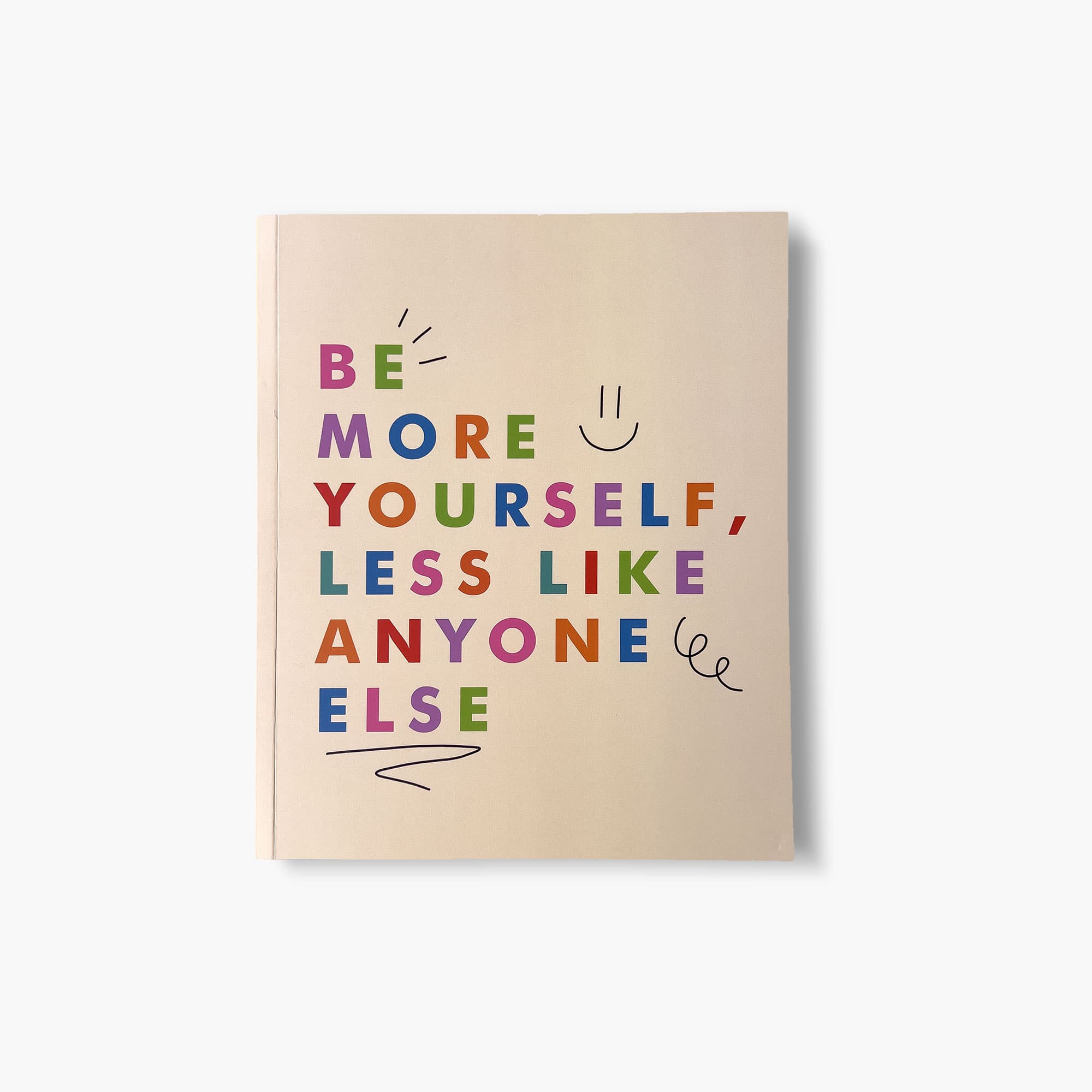 be more yourself notebook