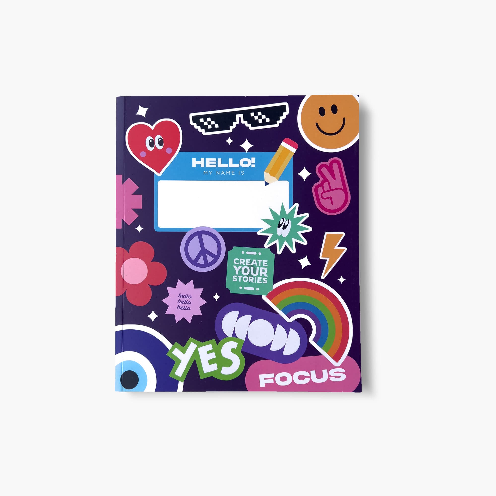 STICKERS NOTEBOOK